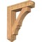 Ekena Millwork Balboa Arts and Crafts Smooth Bracket w/ Offset Brace, Western Red Cedar, 7 1/2"W x 32"D x 36"H BKT0806X32X36BOA03SWR - alternate 1